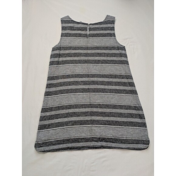 beachlunchlounge Womens Striped Sleeveless Crew Neck Midi‎ Shift Dress Size XL - Picture 5 of 9